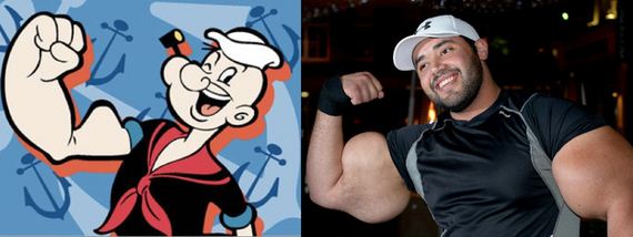 Frightening Pictures Of The Real Life Popeye Barnorama