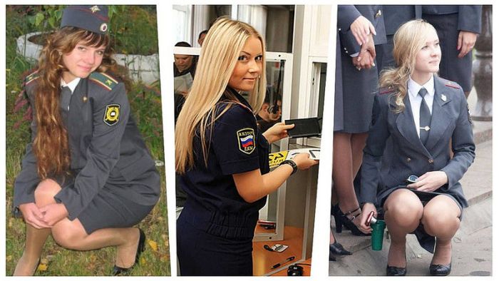 Блондинка отсосала у охранника магазина чтобы не сосать у всего полицейского участка
