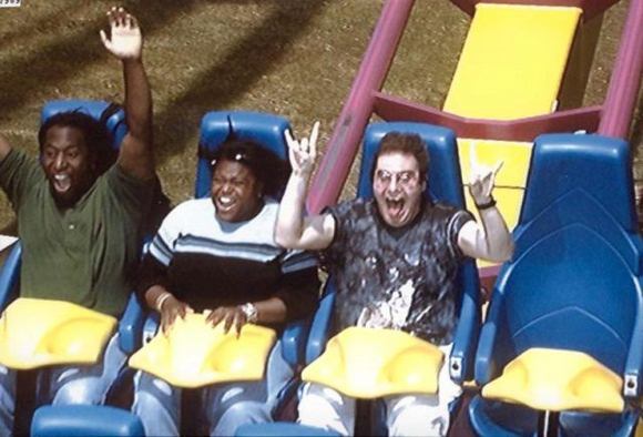 Hilarious Faces During Roller Coaster Ride Barnorama