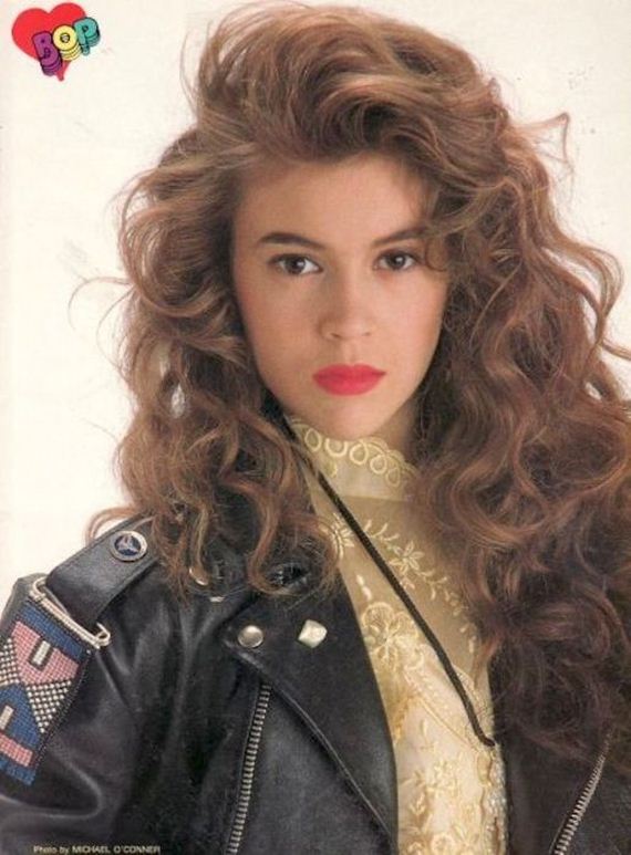 Alyssa Milano in the '90s - Barnorama