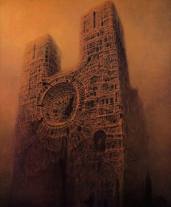 Zdzislaw Beksinski's Visions Of Hell - Barnorama