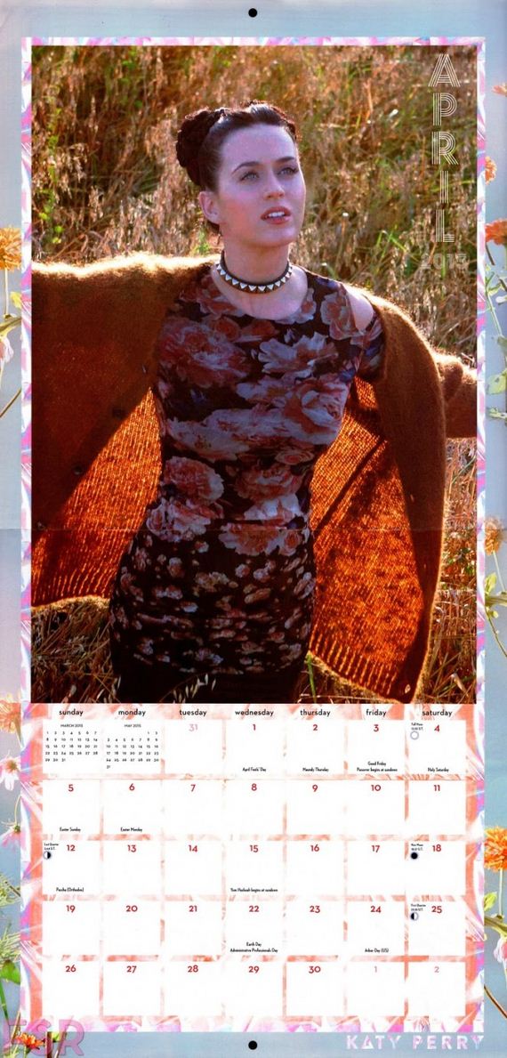 Katy Perry – Official Calendar 2015 - Barnorama