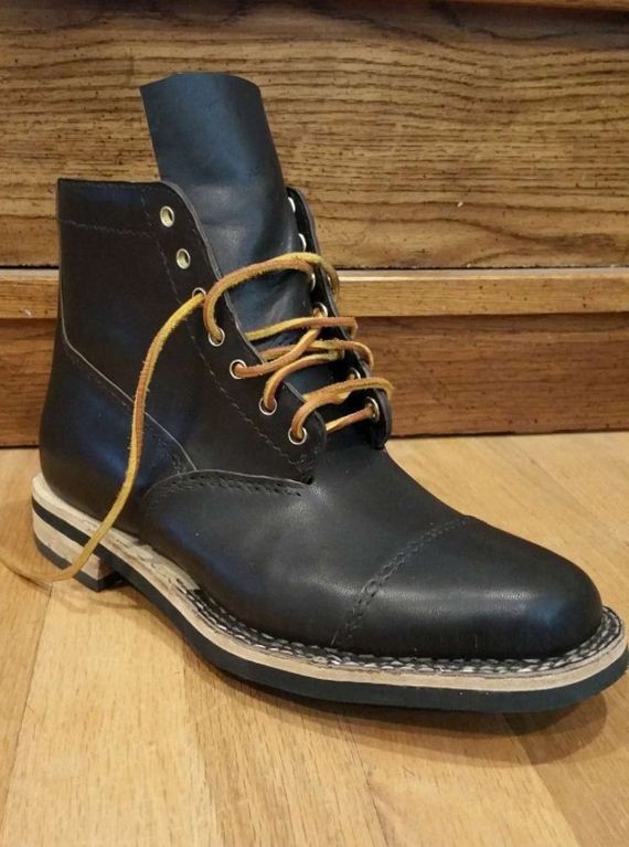 See What It Looks Like When You Make A Pair Of Boots From Scratch ...