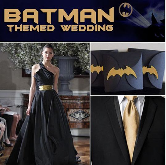 Batman Themed Wedding - Barnorama