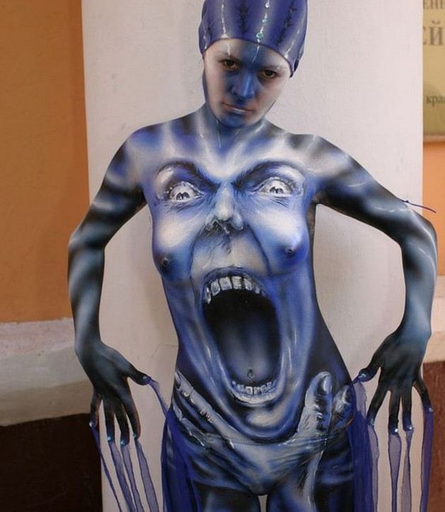 These Body Paint Pictures Put Bikini Wearing to Shame.