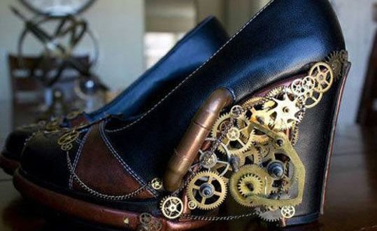 Awesome Steampunk Heels - Barnorama