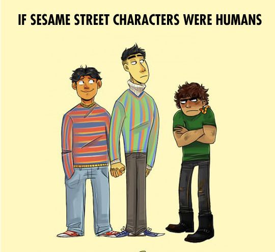 Sesame Street Humans - Barnorama