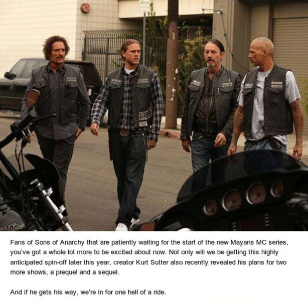 “Sons Of Anarchy” Will Be Getting A Prequel And A Sequel! Barnorama