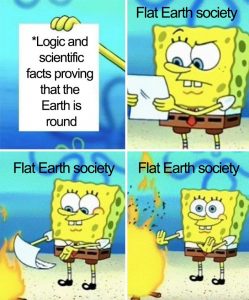 People Are Trolling Flat-Earthers With Hilarious Memes - Barnorama