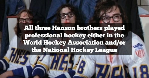 12 Fun Facts About 'Slap Shot'