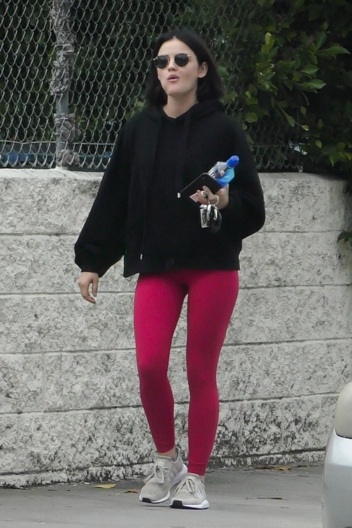 Lucy Hale Is A Hot Yoga Pants Master Barnorama
