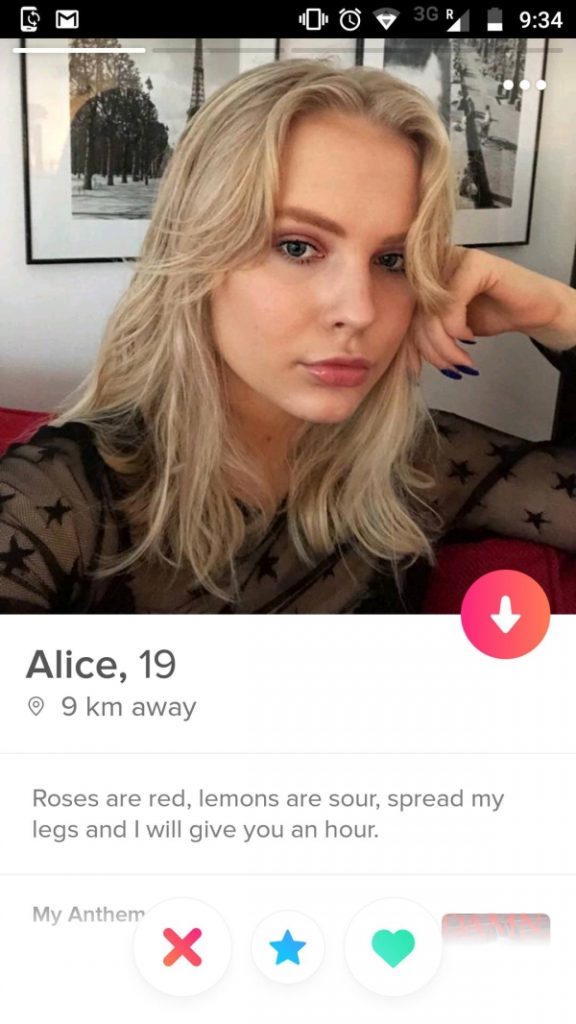 22 Crazy Girls On Tinder Barnorama