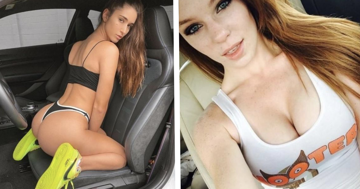 36 Hot Car Selfies - Barnorama