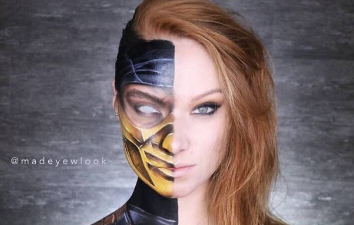 30 Creepy Makeup Transformations - Barnorama